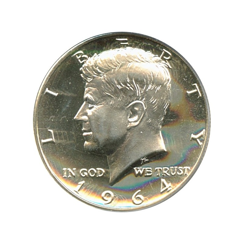 Lot de 4 demi-dollar Kennedy