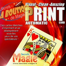 Print Card - M. Chatelain - DVD