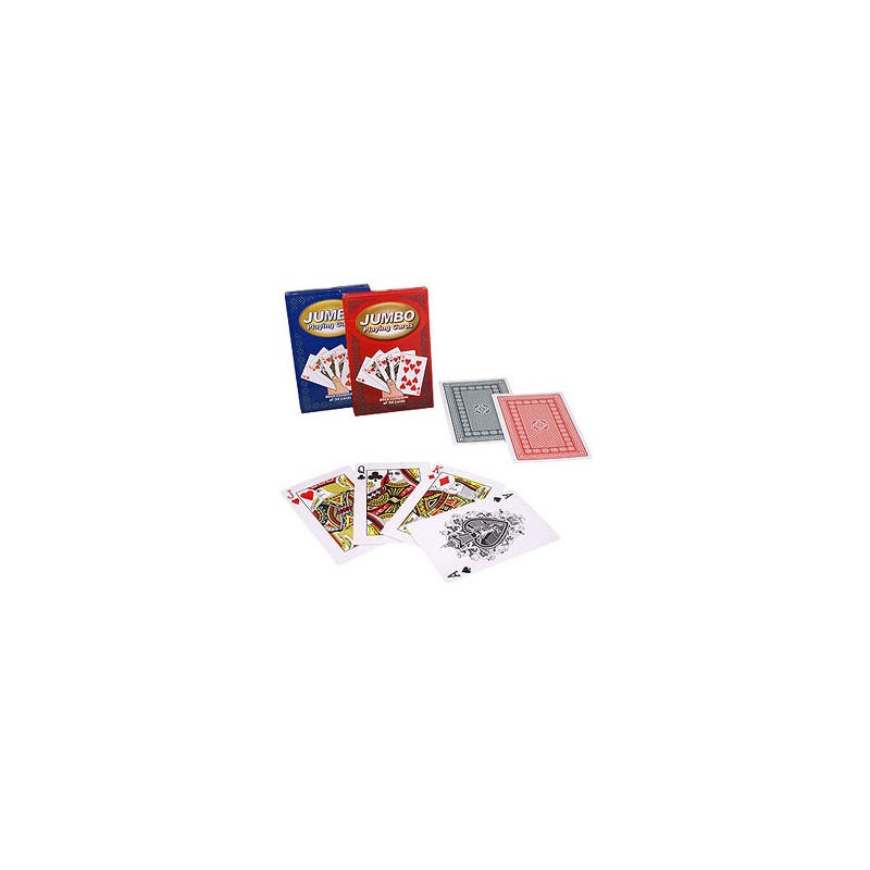 Jeu de 54 cartes géantes