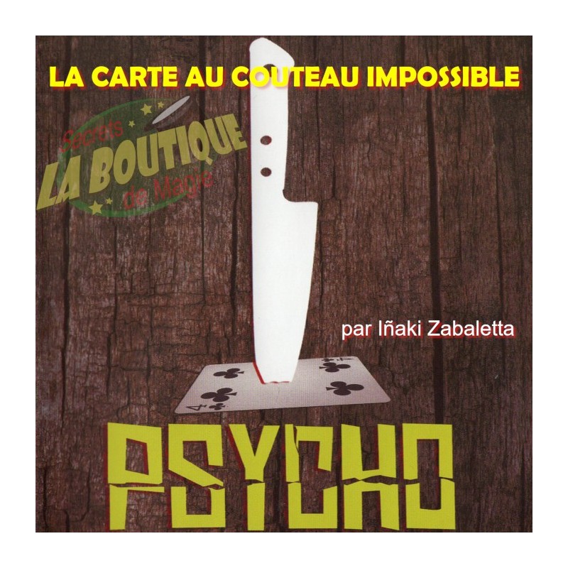 Psycho - La carte au couteau impossible (Iñaki Zabaletta) en français - Téléchargement immédiat