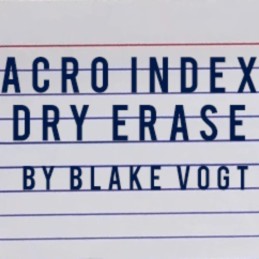 Acro Index Dry Erase (Mode...