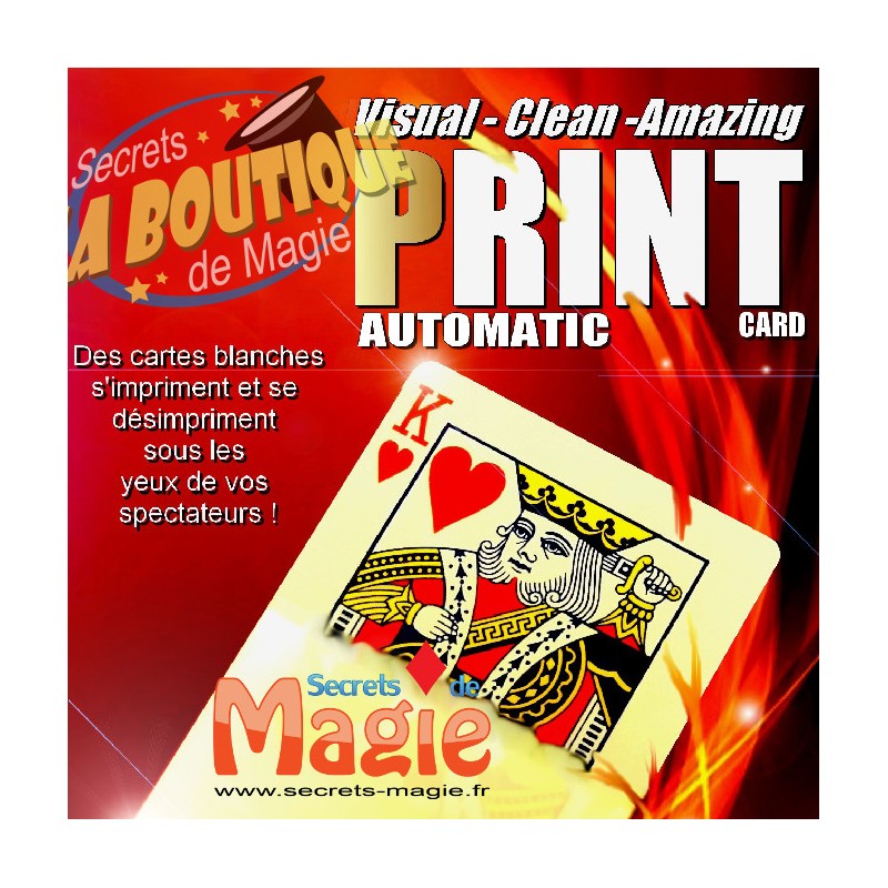 Print Card - M. Chatelain - DVD