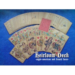 Lot Heirloom deck - Jeux marqués vintage (5)