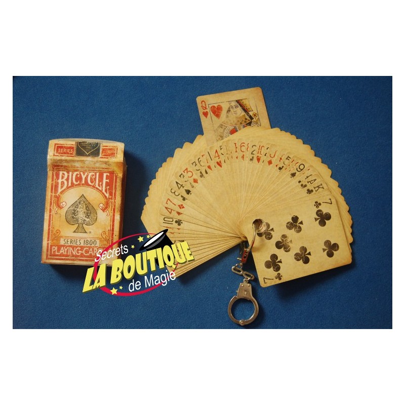 La carte Houdini en français (Houdini deck)